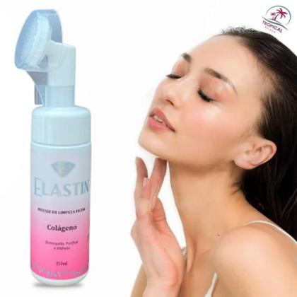 Imagem de LIMPEZA FACIAL MOUSSE  ELASTIN COLAGENO 150ML DEMAZON 4un