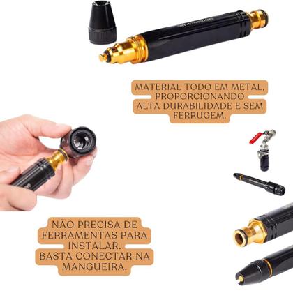 Imagem de Limpeza prática Escolha o bico de alta pressão!