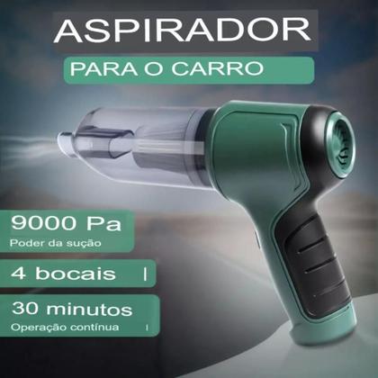 Imagem de Limpeza Sem Limites: Mini Aspirador Soprador Portátil