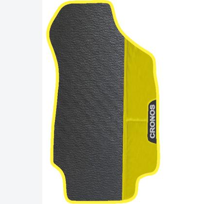 Imagem de Lindo jogo tapete carro automotivo amarelo fiat cronos 2017 a 2022 todos  emborracahdo ecologico
