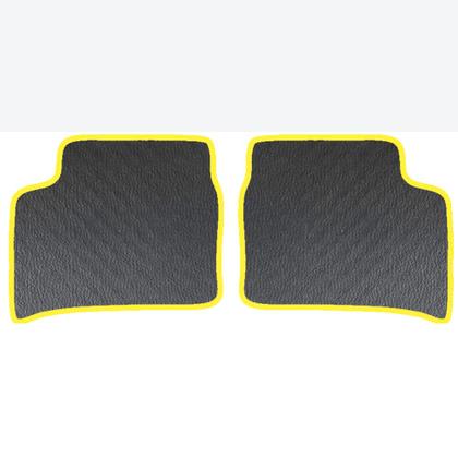 Imagem de Lindo jogo tapete carro automotivo amarelo fiat cronos 2017 a 2022 todos  emborracahdo ecologico