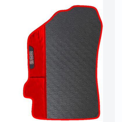 Imagem de Lindo jogo tapete carro automotivo vermelho fiat uno vivace evo 2011 a 2021 todos  emborracahdo ecologico