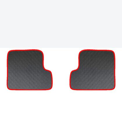 Imagem de Lindo jogo tapete carro automotivo vermelho fiat uno vivace evo 2011 a 2021 todos  emborracahdo ecologico