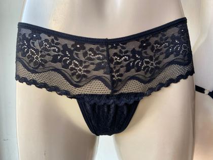 Imagem de Lingerie/ conjunto sutiã sem bojo com aro todo de renda