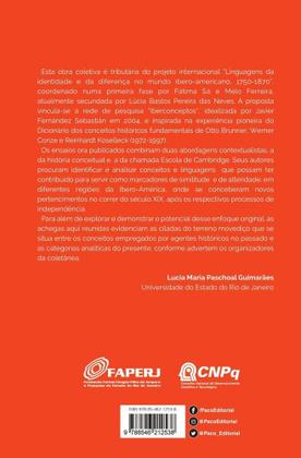 Imagem de Linguagens da Identidade e da Diferença no Mundo Ibero-Americano (1750-1890) - Paco