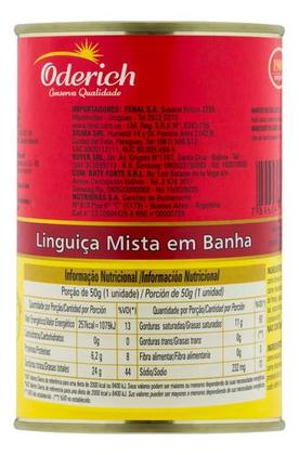Imagem de Linguiça Mista Em Banha Oderich  200g