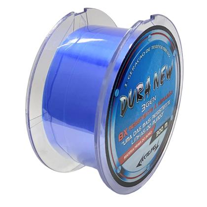 Imagem de Linha De Pesca Artemis Dura New 0,40mm 40lb-19,48kg Monofilamento Carretel C/ 300 Metros Azul