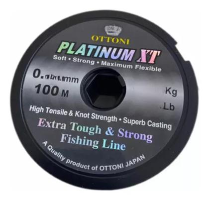 Imagem de Linha De Pesca Japonesa Ottoni Platinum Xt 0,80mm 167 Libras