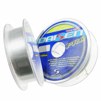 Imagem de Linha de Pesca Monofilamento Daisen Pro 100m 0,30mm 6,20kg