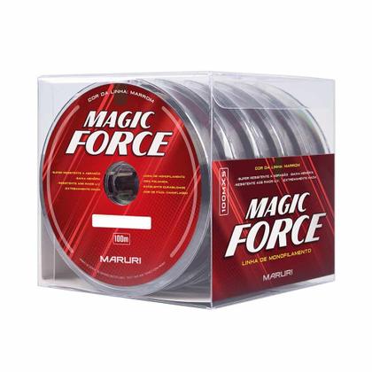 Imagem de Linha de Pesca Monofilamento Magic Force 300m 0,37mm 11kg