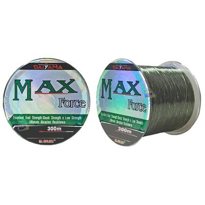 Imagem de Linha de Pesca Monofilamento Maruri Max Force Verde Musgo 12 0.57mm 63 Lb 300m