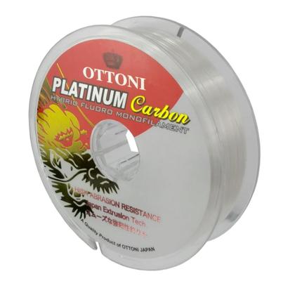 Imagem de Linha de Pesca Monofilamento Platinum Carbon 100m - Ottoni