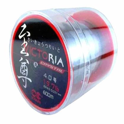 Imagem de Linha de Pesca Monofilamento Victoria Cinza 600m 0,26mm