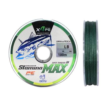 Imagem de Linha de Pesca Multifilamento Max X4 0,14mm 18lb 100m Deyu