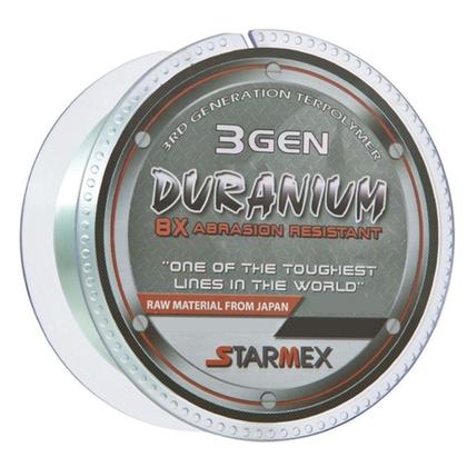 Imagem de Linha Duranium Dura New Monofilamento Amarela e cinza 300m para pesca