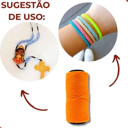 Imagem de Linha encerada settanyl em poliester com 100g