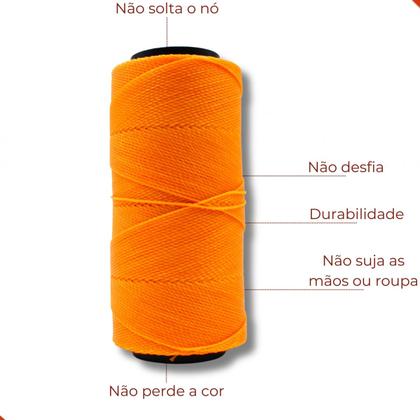 Imagem de Linha encerada settanyl em poliester com 100g
