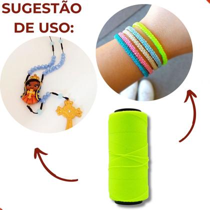 Imagem de Linha encerada settanyl em poliester com 100g