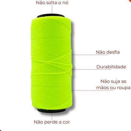 Imagem de Linha encerada settanyl em poliester com 100g