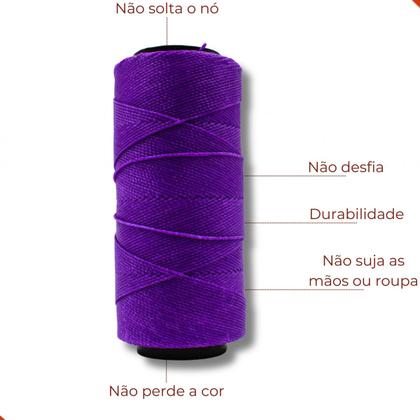 Imagem de Linha encerada settanyl em poliester com 100g