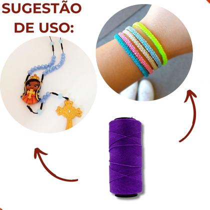 Imagem de Linha encerada settanyl em poliester com 100g