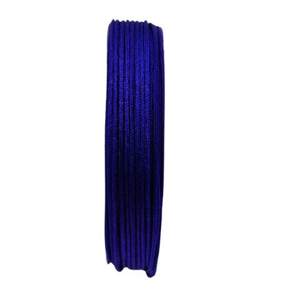 Imagem de Linha Fio Fibra Poliamida Roxo 1mm 1un 10 Metros Artesanato