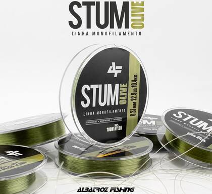 Imagem de Linha Monofilamento Albatroz Stum 0,40mm 26,7lb/12,1kg - 100 Metros