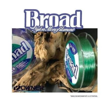 Imagem de Linha Monofilamento Broad Owner Nylon 300m 0,33mm Verde