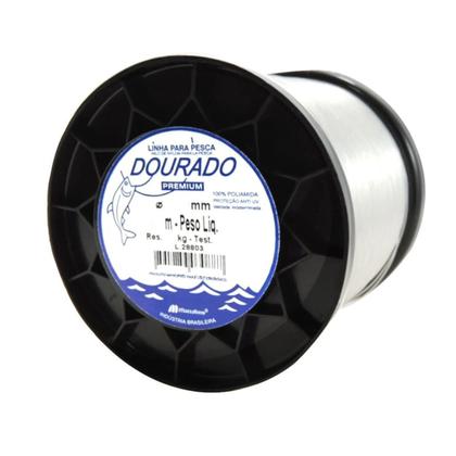 Imagem de Linha Monofilamento Dourado Premium UV 250g Branca - Mazzaferro