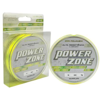 Imagem de Linha Monofilamento Maruri Power Zone 0,40mm 300m Verde