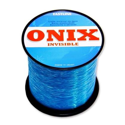 Imagem de Linha Monofilamento Onix Invisible 500 metros Azul  FastLine 0,28mm
