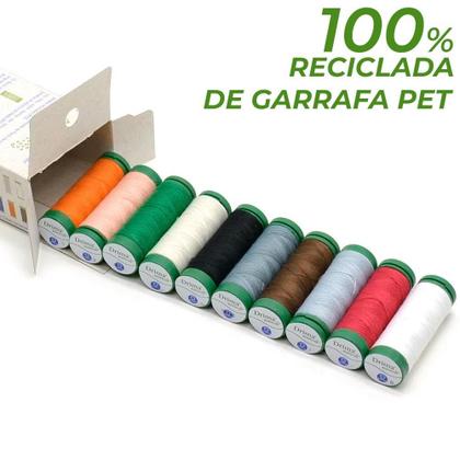 Imagem de Linha para Costura Drima Ecoverde - Caixa com 10 Tubos