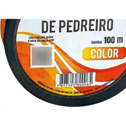 Imagem de Linha Pedreiro Top Fio Lisa Lr 100Mt - Kit C/12 Unidades