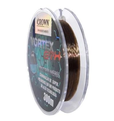 Imagem de Linha Pesca Monofilamento Crown Vortex Gtx 0,46mm 45lb 300mt