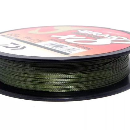Imagem de Linha Pesca Multifilamento Daiwa J-braid 8 Fios 300 metros 0.28mm 30 Lbs
