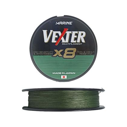 Imagem de Linha Pesca Multifilamento Marine Sports Vexter X8 Fios 0.35mm 50Lb 20Kg 300m