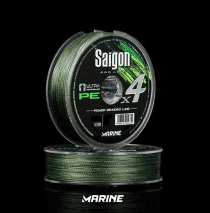 Imagem de Linha Pesca Multifilamento Saigon X4 Fios Medida A Escolher