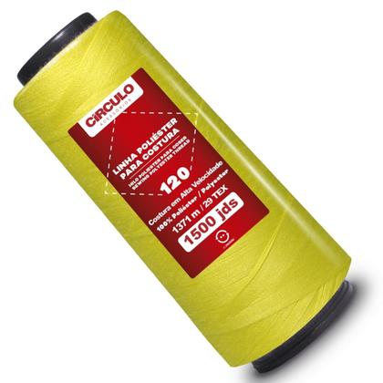 Imagem de Linha Poliester Circulo Costura 1500 Jardas Cor - 383 Citrino