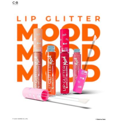 Imagem de Lip Glitter Mood Delicada Sabrina Sato X Hello Kitty 4ml com 7 Oléos Vegetais, Vitamina E, Ômegas 3, 6 e 9 da Cia Beauty