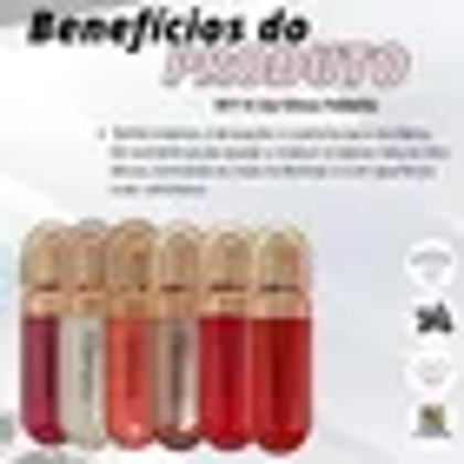 Imagem de Lip Gloss Labial 3d Brilho E Hidratação Febella Make Up - Cor 2 - Mais vendido