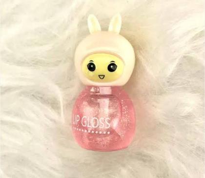 Imagem de Lip gloss princesa brilho labial infantil metálico hidratante brilhoso prático