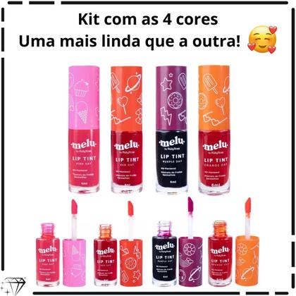 Imagem de Lip Tint Melu-Cores Vibrantes e Acabamento Natural
