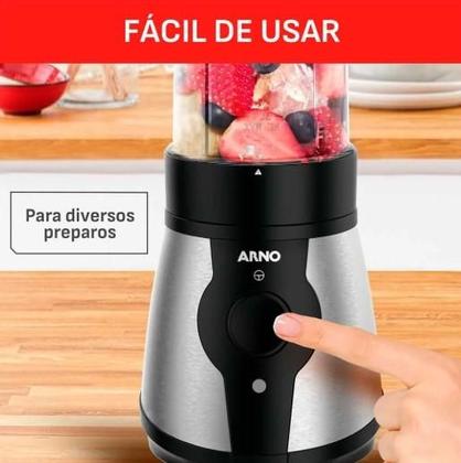 Imagem de Liquidificador Arno Blender Actimix LQ01 Prata 127V