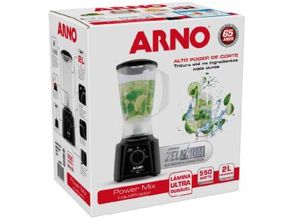 Imagem de Liquidificador Arno LQ10 Power Mix Com 2 velocidades e Jarra 2 Litros Preto
