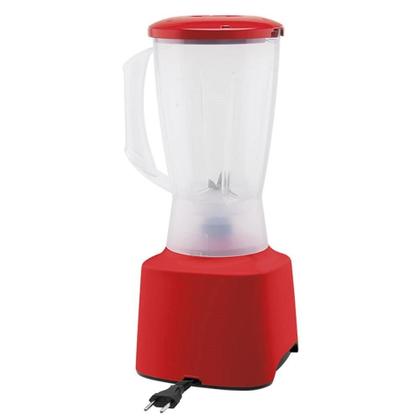 Imagem de Liquidificador Arno LQ11 Power Mix  Copo de Plástico 2 Velocidades + Pulsar 550W Vermelho