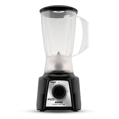Liquidificador Arno Power Mix LQ10 700W 2L 4 Lâminas Zelkrom 3 Velocidades Preto 110V