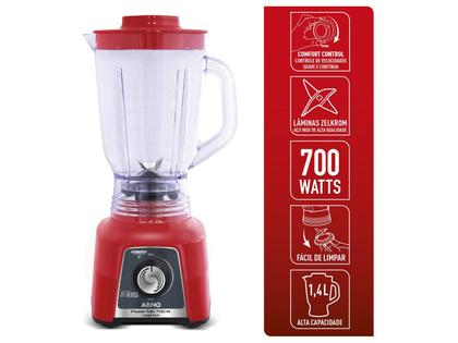 Imagem de Liquidificador Arno Power Mix LQ36 15 Velocidades 700W Vermelho