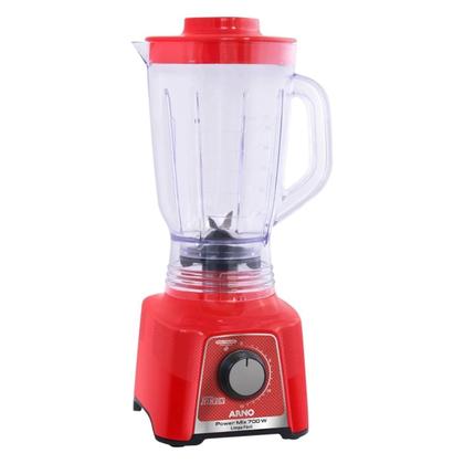 Imagem de Liquidificador Arno Power Mix Vermelho Limpa Fácil 15VEL 700W 110V.