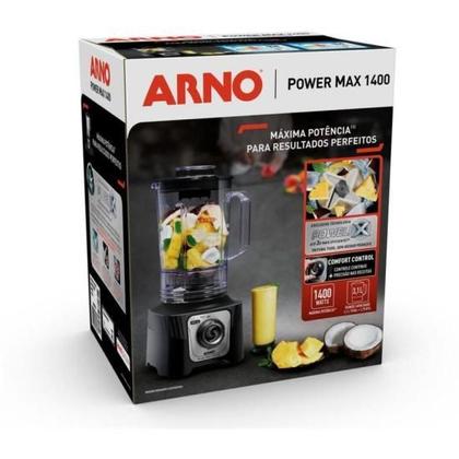 Imagem de Liquidificador Arno Powermax 1400W Preto 127V