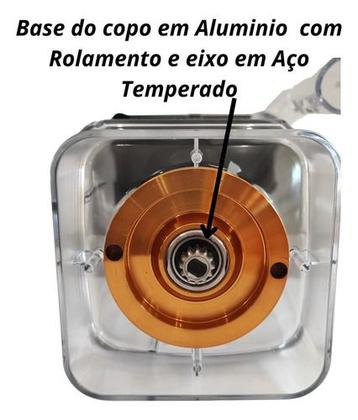 Imagem de Liquidificador Blender Alta Potencia 1500 Watts Real Bja 2l voltagem 127v